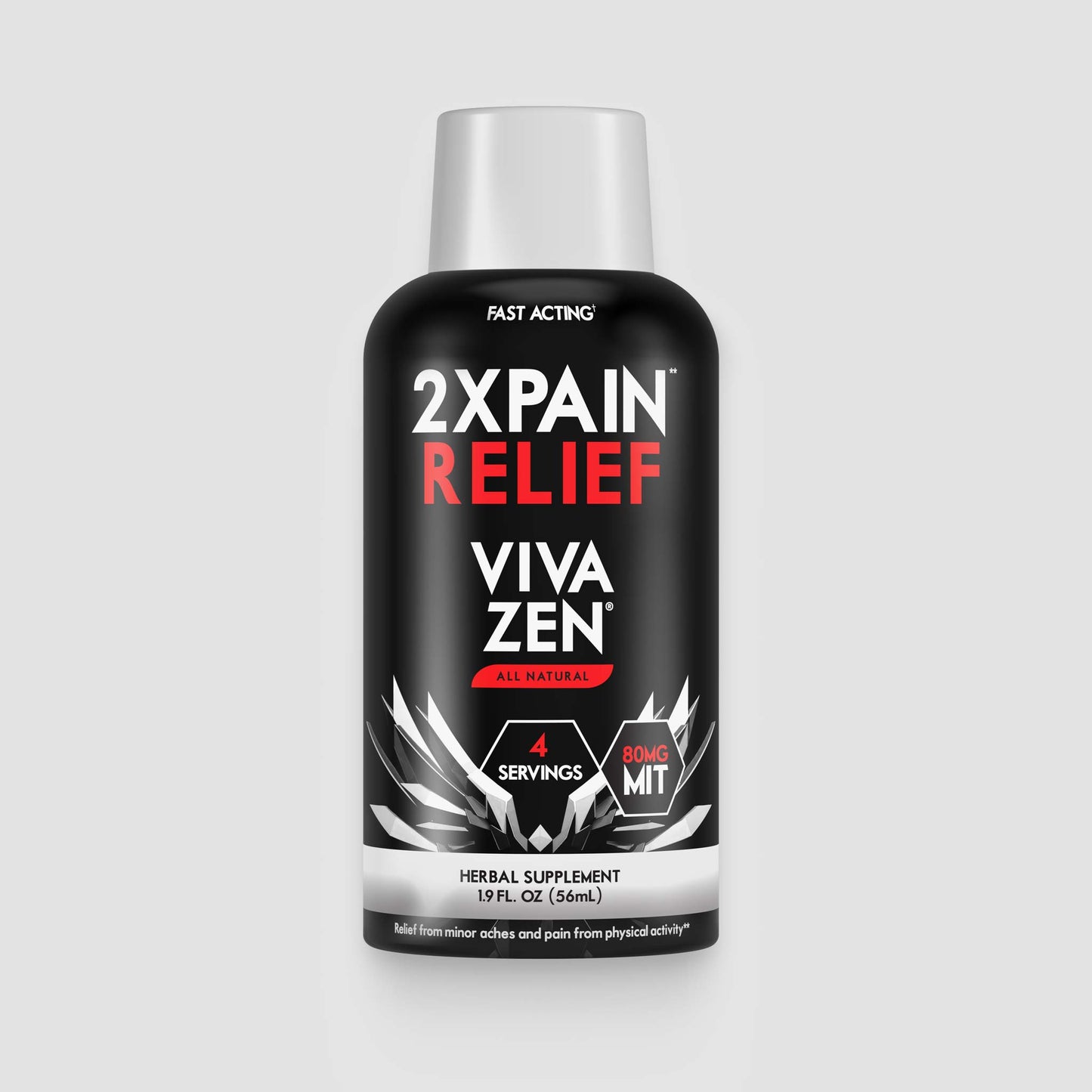 2X PAIN RELIEF** SHOT