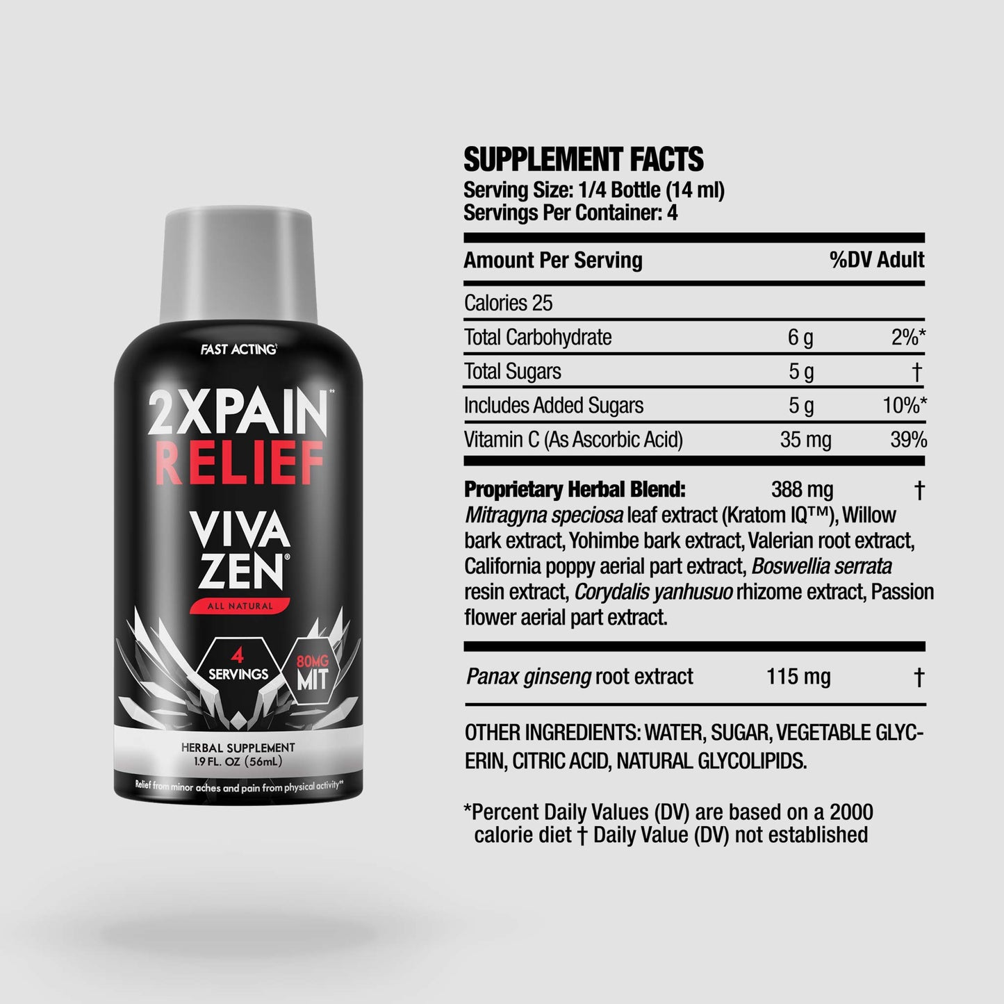 VIVAZEN Extra Strength - 12 Count Box