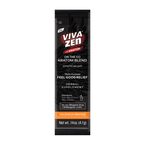 VivaZen Stick Pack - Valencia Orange (20mg)