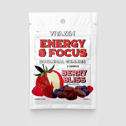 ENERGY + FOCUS* GUMMIES: BERRY BLISS