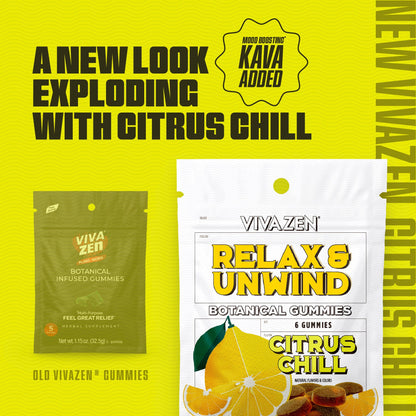 RELAX & UNWIND GUMMIES: CITRUS CHILL