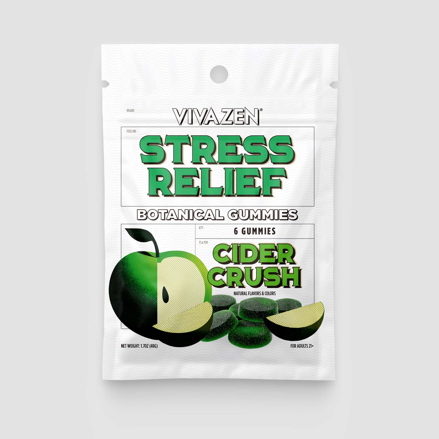 STRESS RELIEF* GUMMIES: CIDER CRUSH